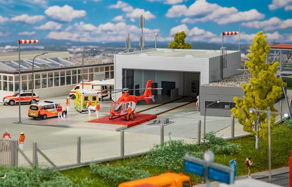 Faller 130158 - H0 - Luftrettungswache, Ep. VI, 400 x 264 x 112 mm