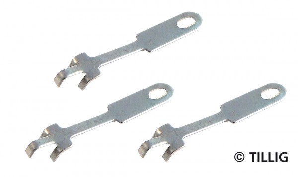 Tillig 85506 - H0/TT - Kontaktklemmen zur Stromführung, Beutel mit 20 Stk.