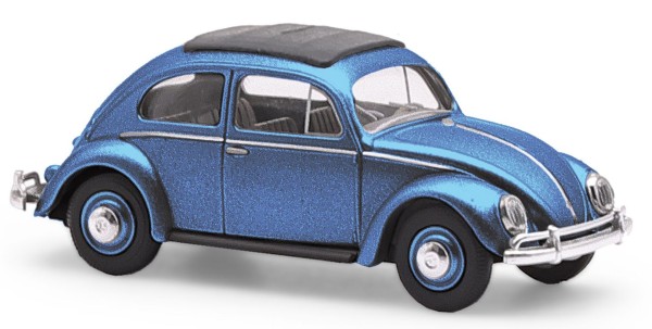 Busch 52996 - H0 - VW Käfer Ovalfenster blaumetallic - ***Auslaufartikel***