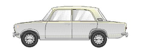 Gabor 12140804 - N - Fiat 124 / Shiguli dunkelblau