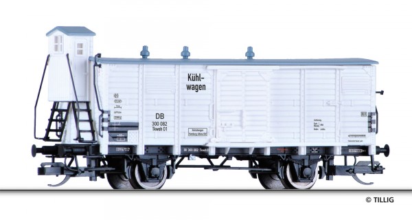 Tillig 17361 - TT - Wärmeschutzwagen Tkw 01 der DB, Ep. III - ***Auslaufartikel***