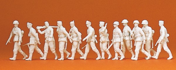 Preiser 16519 - H0 - Vorgehende Infanterie