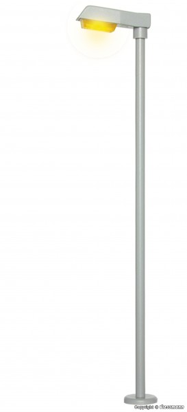 Viessmann 6499 - N - Straßenleuchte modern, LED gelb, 55 mm
