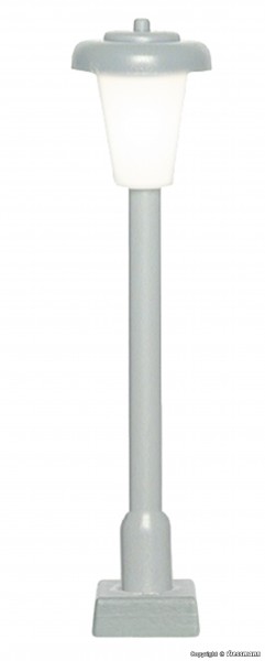 Viessmann 60801 - H0 - Straßenleuchte modern mit Kontaktstecksockel, LED weiß