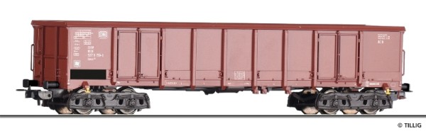Tillig 77032 - H0 - Offener Güterwagen Eanos 052 der DB, Ep. IV