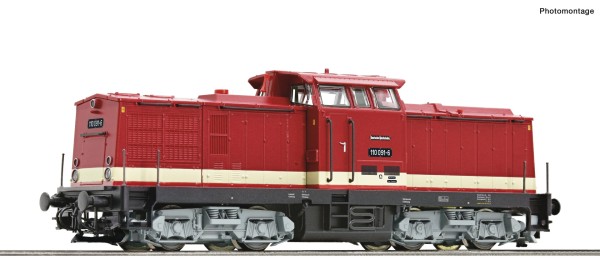 Roco 36338 - TT - Diesellokomotive BR 110, DR, Ep.IV ***begrenzt verfügbar***