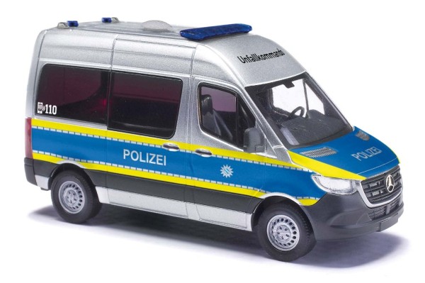 Busch 54057 - H0 - MB Sprinter Bus Polizei München Unfallkom.