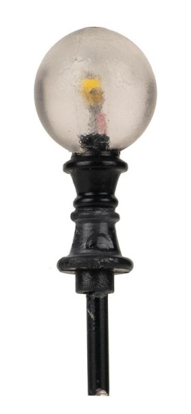 Faller 180137 - H0 - 3x LED-Wegleuchte, Kugel, warmweiß