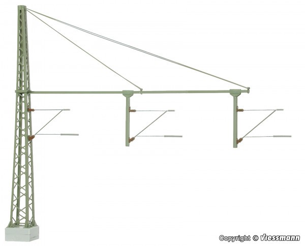 Viessmann 4261 - TT - Rohrausleger über 3 Gleise, 12,4 cm