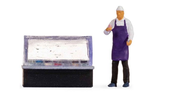 Noch 16511 - H0 - Tiny-Scenes "Eisdiele"