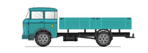 Gabor 13 3315 08 - TT - Skoda RT 706 Doppelkabine hellbraun / rotbraun