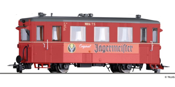 Tillig 02948 - H0m - Triebwagen T5 der MEG (Mittelbadische Eisenbahn-Gesellschaft), Ep.III