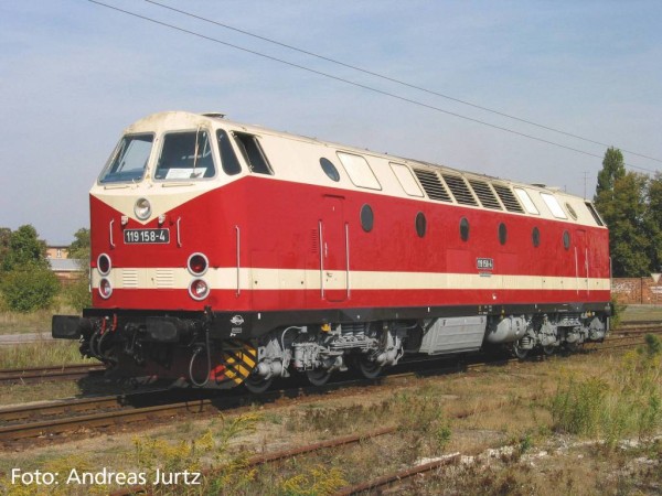 Piko 47351 - TT - Diesellok BR 119 Museum DB AG, Spitzenlicht unten VI + DSS PluX16