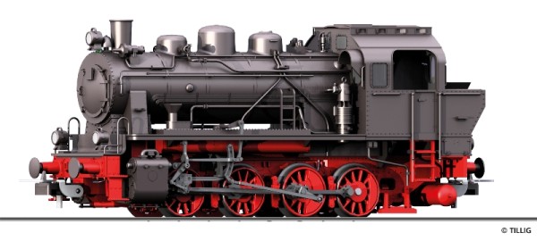 Tillig 72027 - H0 - Dampflokomotive Nr. 4, Museumslok Dampfbahn Fränkische Schweiz, Ep.VI