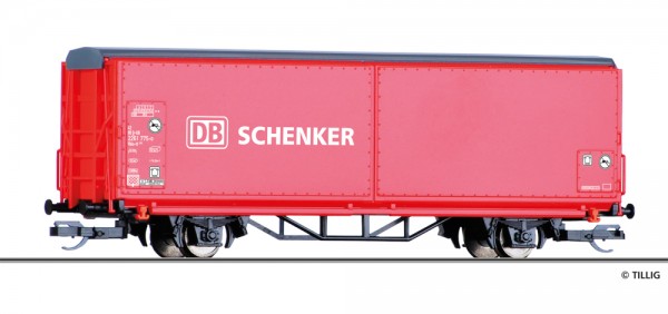 Tillig 14842 - TT - Schiebewandwagen Hbis-tt DB Schenker der DB AG, Ep. VI