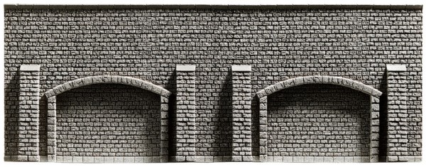 Noch 58058 - H0 - Arkadenmauer, 33,4 x 12,5 cm