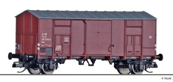 Tillig 14891 - TT - Gedeckter Güterwagen Gms der JZ, Ep. VI