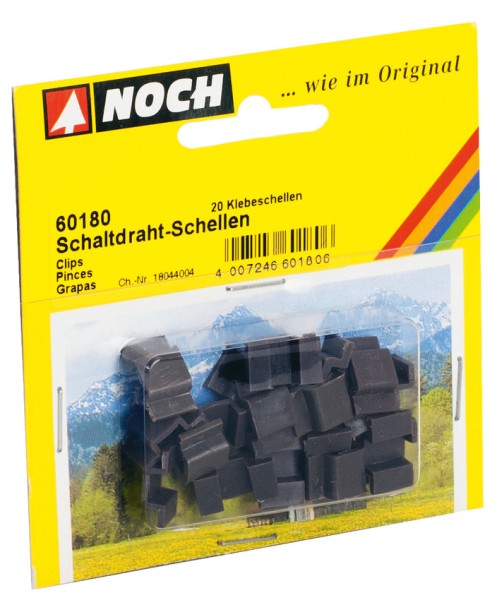 Noch 60180 - 20x Schaltdraht-Schellen