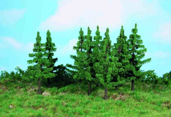 Heki 2139 - 10 Fichten, 12 cm