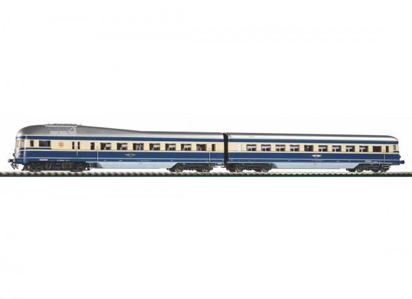Piko 52072 - H0 - Dieseltriebwagen Rh 5045 ÖBB Blauer Blitz, 2tlg.