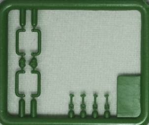Hädl 912005-05 - TT - Zurüstteile für offene Güterwagen grün