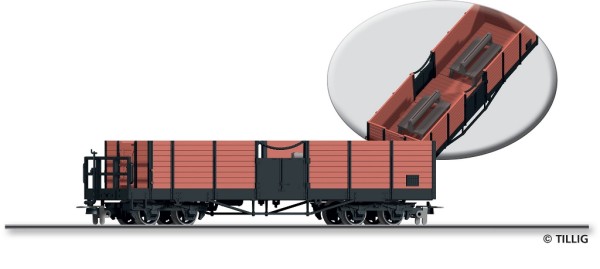 Tillig 15959 - H0m - "Cabriowagen 506" der HSB