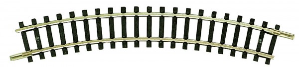 Fleischmann 22221 - N - 1x Gebogenes Gleis R1, 30°, r = 194,6 mm