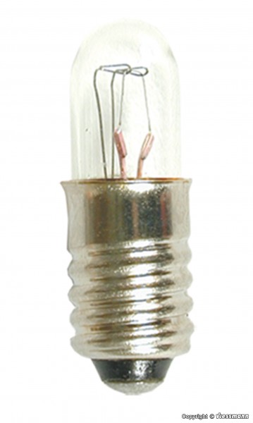 Viessmann 3510 - 5x Kugellampen weiß E 5,5, Ø 5 mm, 18 V, 40 mA