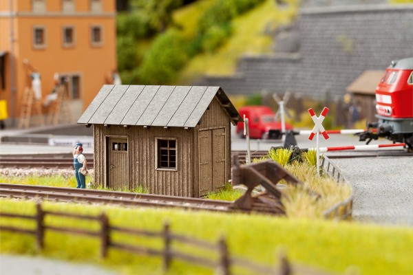 Noch 14308 - H0 - Streckenhäuschen, 6,1 x 4,5 x 5,7 cm