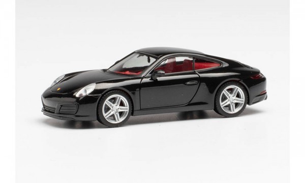 Herpa 028646-002 - H0 - Porsche 911 Carrera 4, schwarz