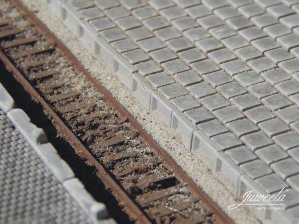 Juweela 21291 - TT - 124x Bahnsteigkante 38cm üSO,