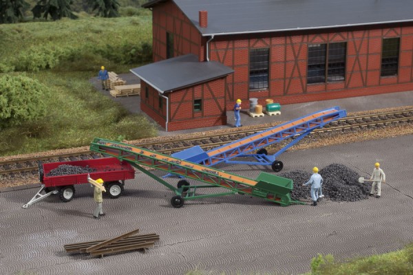 Auhagen 44640 - N - 2x Förderbänder, je 64 x 16 mm