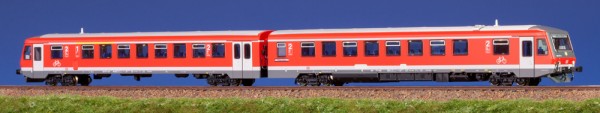 Kres 6284R2 - TT - BR 628.4, Nahverkehrstriebwagen DB AG Ep. V, 2teilig, rot, DB Regio, Erzgebirge