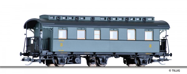 Tillig 16055 - TT - Reisezugwagen 3. Klasse der SNCB, Ep. II