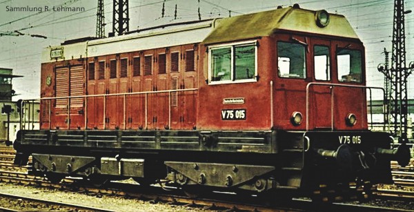 Piko 52425 - H0 - Diesellok/Sound BR V 75 DR III + PluX22 Dec.