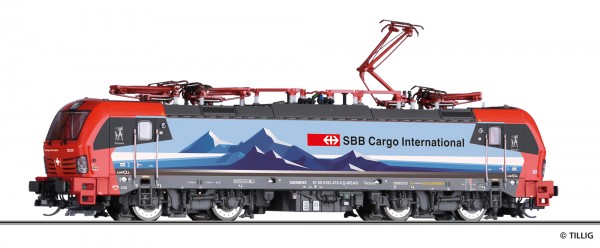 Tillig 04837 - TT - Elektrolokomotive 193 478 "Gottardo" der SBB Cargo International, Ep. VI
