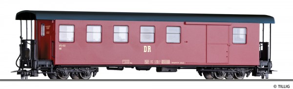 Tillig 03946 - H0e - Packwagen KBD4i der DR, Ep. IV -FORMNEUHEIT-