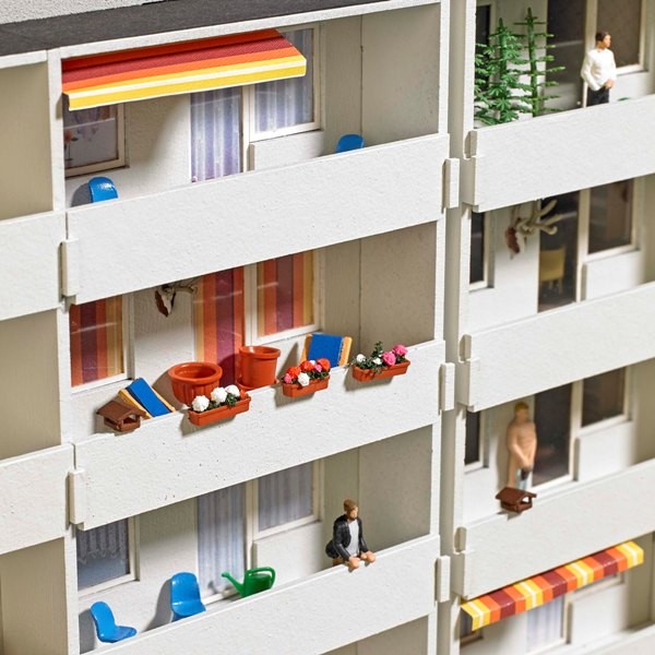 Busch 1836 - H0 - Balkon-Set