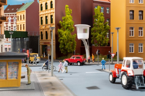 Auhagen 11473 - H0 - Verkehrskanzel mit Zubehör