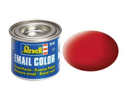 Revell 32136 - Email Farbe - karminrot, matt - 14 ml, RAL 3002