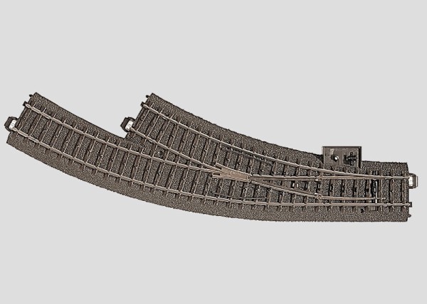 Märklin 24672 - H0 - Bogenweiche rechts, r1 = 360 mm, 30°