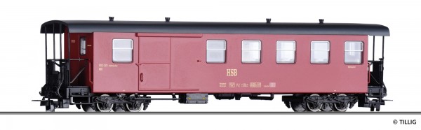 Tillig 13947 - H0m - Packwagen KBD der HSB, Ep. V/VI