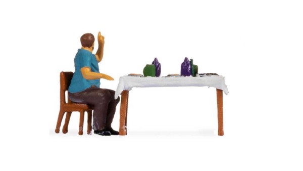 Noch 16514 - H0 - Tiny-Scenes "Mittagessen 2"