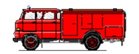 Gabor 13331200 - TT - W 50 Tanklöschfahrzeug rot TLF
