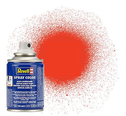 Revell 34125 - Spray leuchtorange, matt - 100 ml
