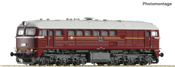 Roco 7380003 - TT - Diesellok 120 101-1, DR, Ep.IV