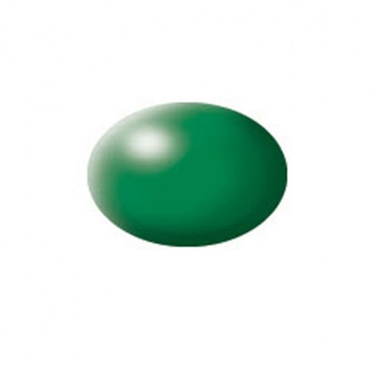 Revell 36364 - Aqua Farbe Laubgrün, seidenmatt, 18ml, RAL 6001