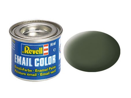 Revell 32165 - Email Farbe - broncegrün, matt - 14 ml, RAL 6031