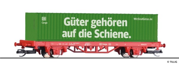 Tillig 17487 - TT - START-Containertragwagen Lgs der DB AG
