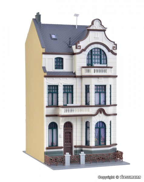 Kibri 39103 - H0 - Bürgerhaus mit Atelier in Bonn, L 9 x B 13,5 x H 17,5 cm